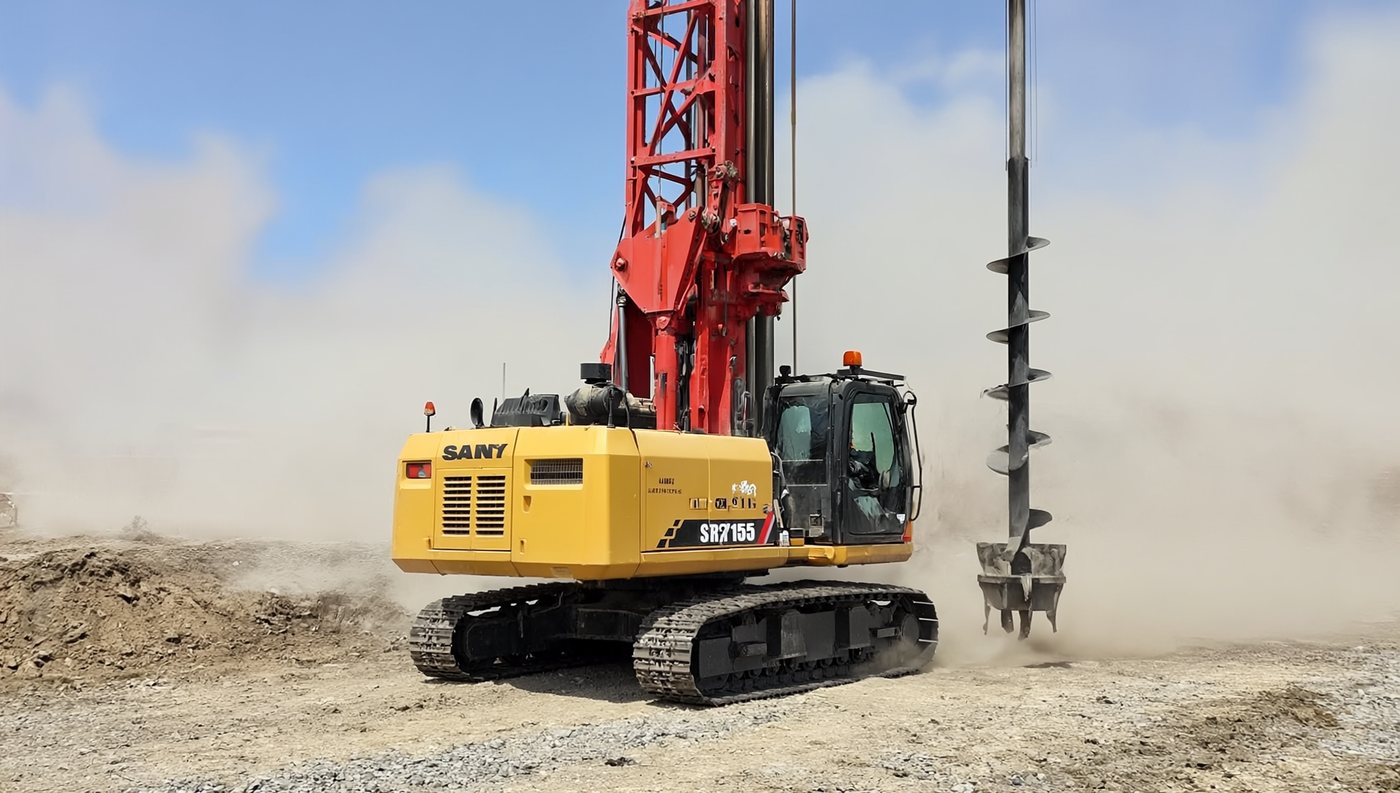 SANY SR 185 №1 — Буровая установка. Макс. глубина: 59 м (ТОО АЛУА, Алматы)