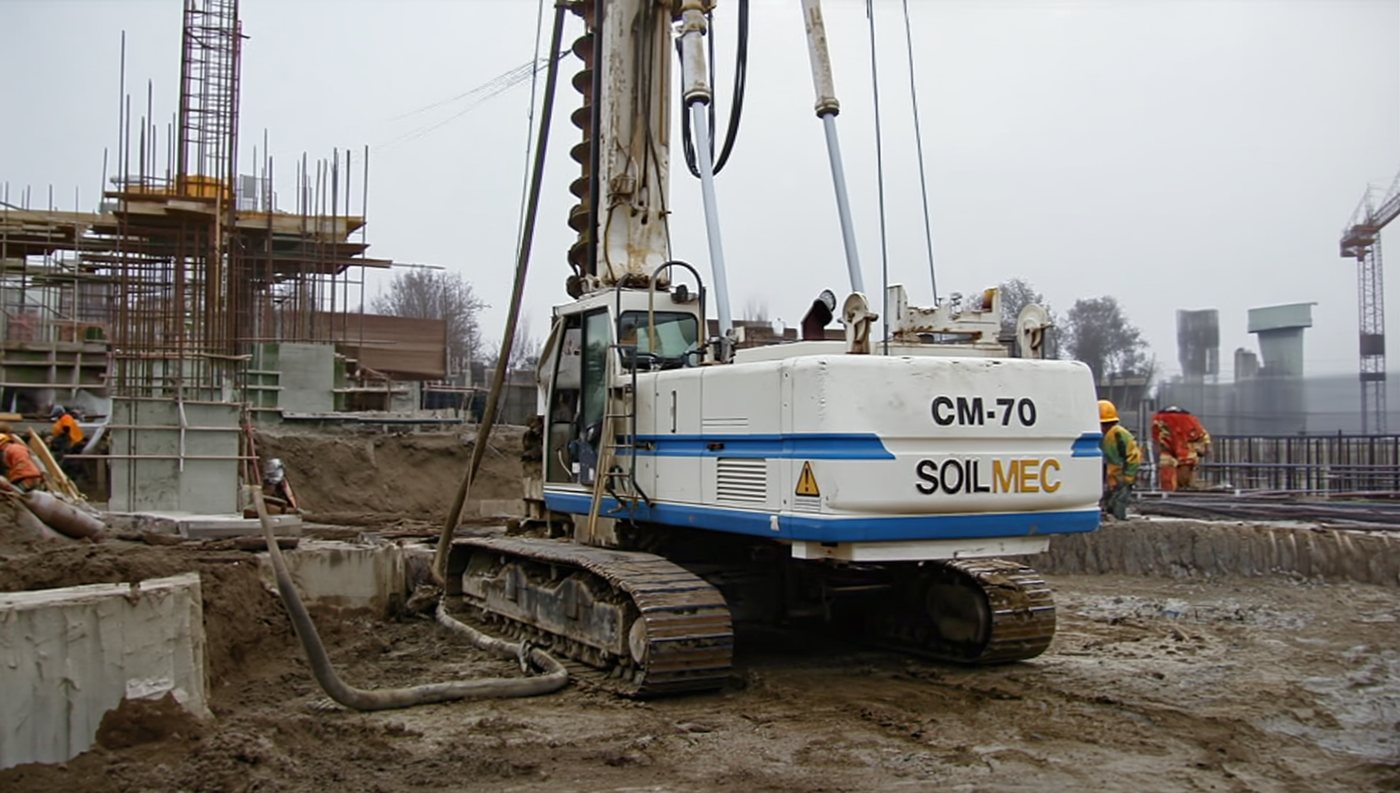 Soilmec CM 70 — Буровая установка. Макс. глубина: 29 м (ТОО АЛУА, Алматы)