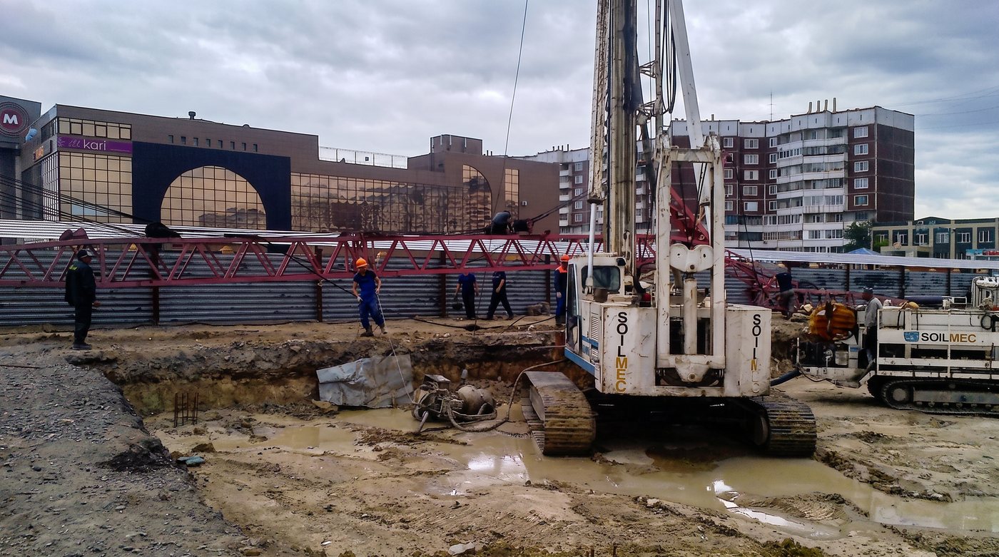 Soilmec CM 48 — Буровая установка. Макс. глубина: 23 м (ТОО АЛУА, Алматы)